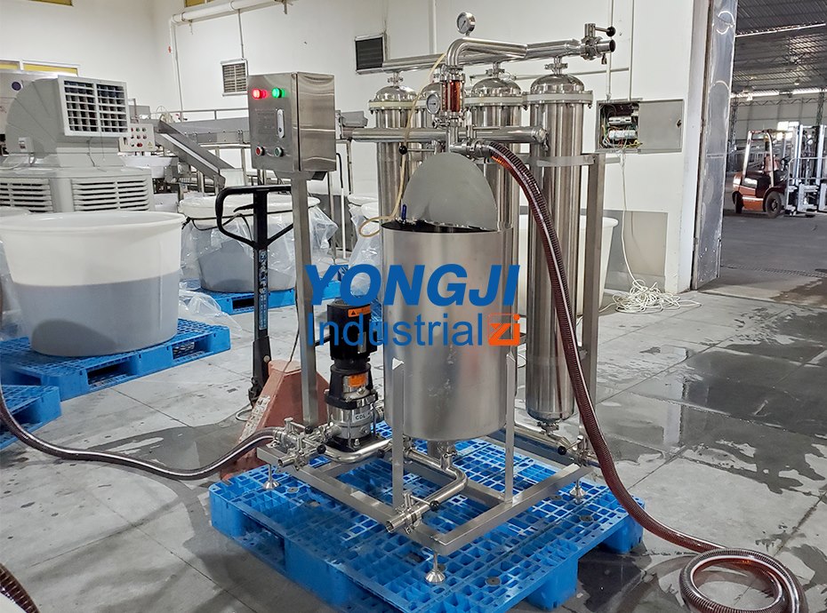 杨梅酒过滤机系统
